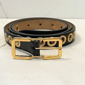 ⭐️HOST PICK⭐️ BURBERRY Metal Eyelet Belt